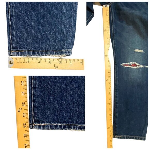 Current/Elliott The Repaired Fling Distressed Crop Jeans size 26, New with Tag - Picture 16 of 16